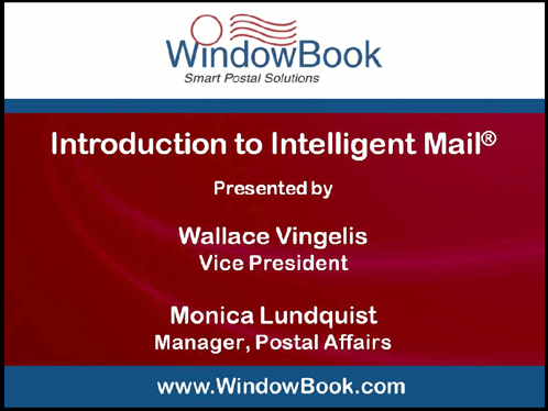 Intro to Intelligent Mail&reg; 11/07/12