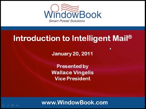 Intro to Intelligent Mail 01/20/11