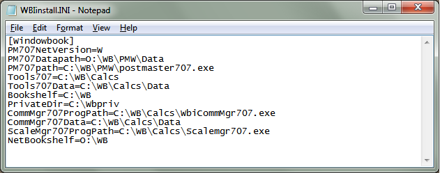 Workstation WBI Installer for Post Master