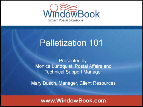 Palletization 101 - 04/23/13