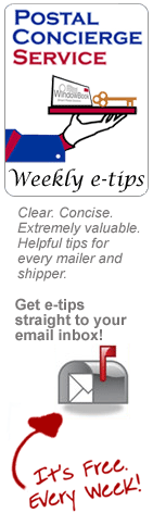 postal concierge weekly etips for mailers
