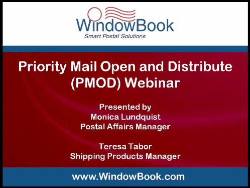 Priority Mail Open and Distribute 12/1/10