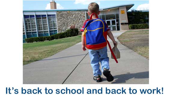 It's back to school and back to work during September. Stay informed with Postal e-Tips for your mail production.