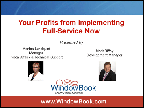 Your Profits from Implementing Full-Service Now - 05/07/13