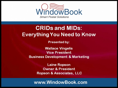 CRIDS and MIDS - 04/24/12